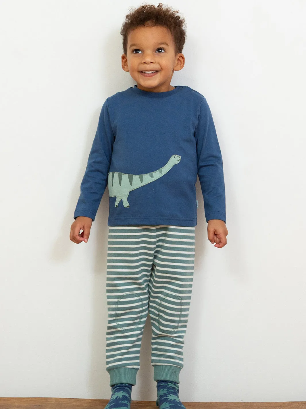 Stripy joggers