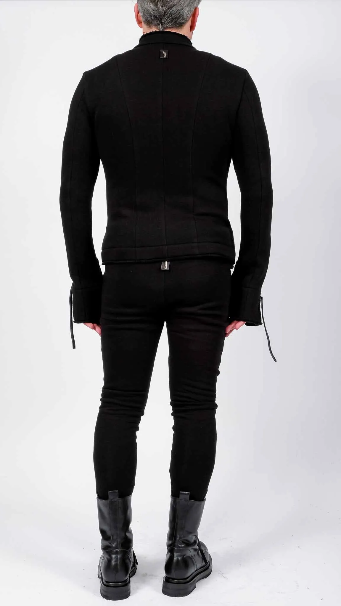 Sweatshirt Biker Jacket