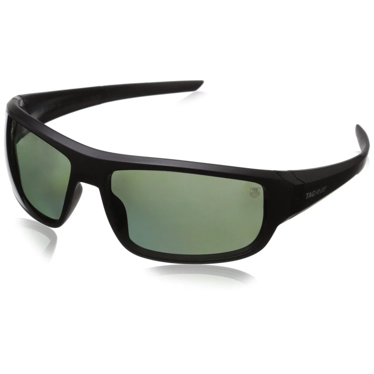 Tag Heuer Racer Sport Wrap Around 64mm Polarized Green