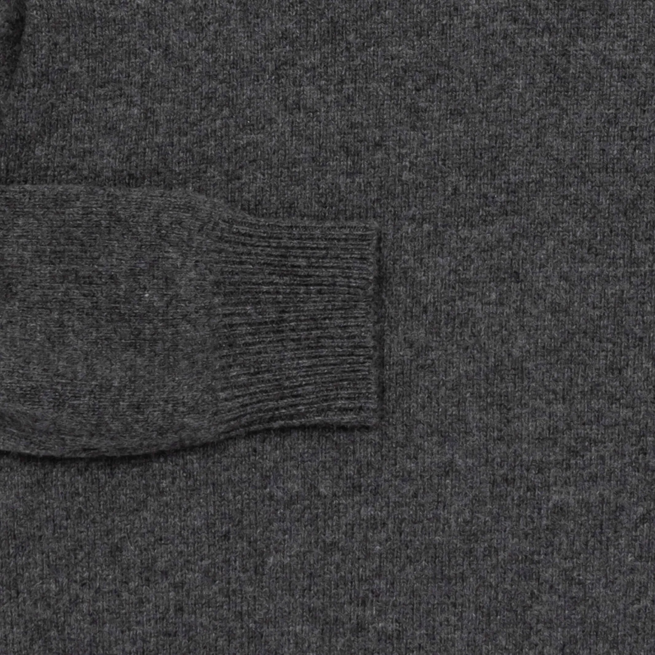 The Charcoal Heather Ashton Quarter-Zip Sweater