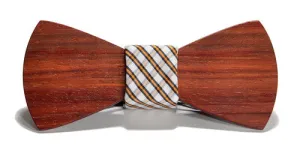 The Huntsman Wooden Bow Tie / Cotton Knot