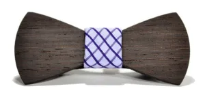 The Manhattan / Wooden Bow Tie / Cotton Knot