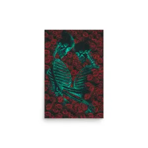 The Skellies – Gothic Art Skeleton Poster