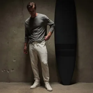 Thermal Knit Lounge Pant - Oyster