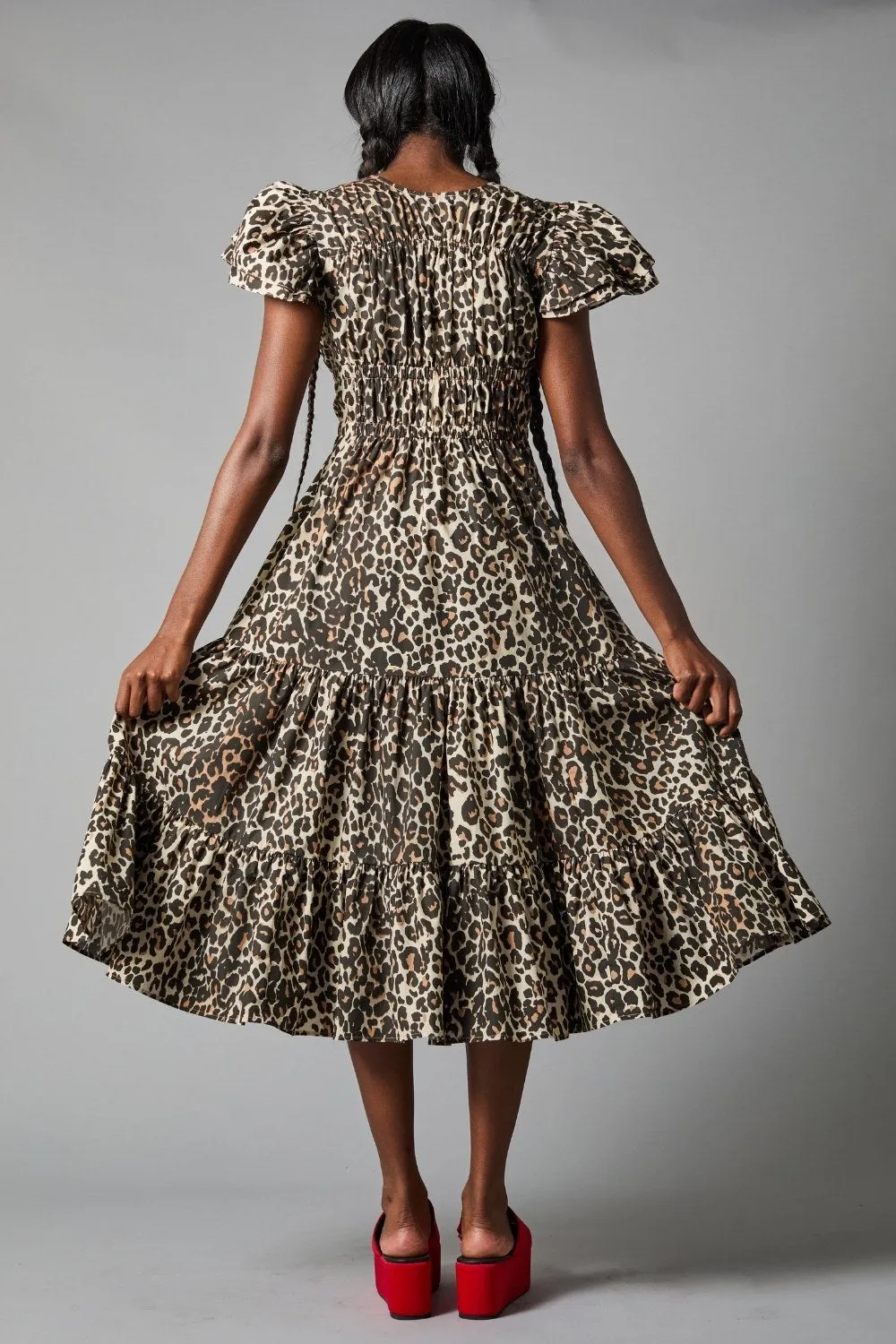Tiered Peasant Dress