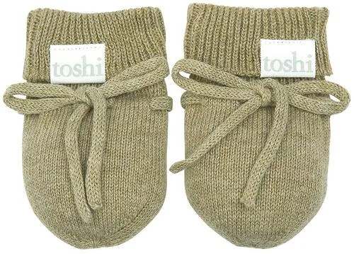 Toshi Organic Mittens - Olive