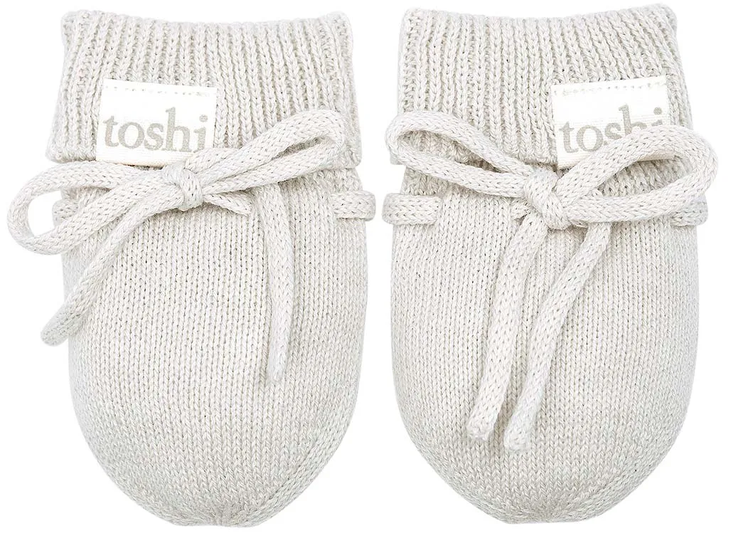 Toshi Organic Mittens - Pebble