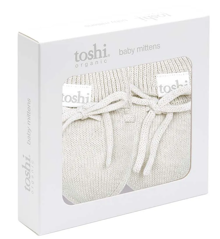 Toshi Organic Mittens - Pebble