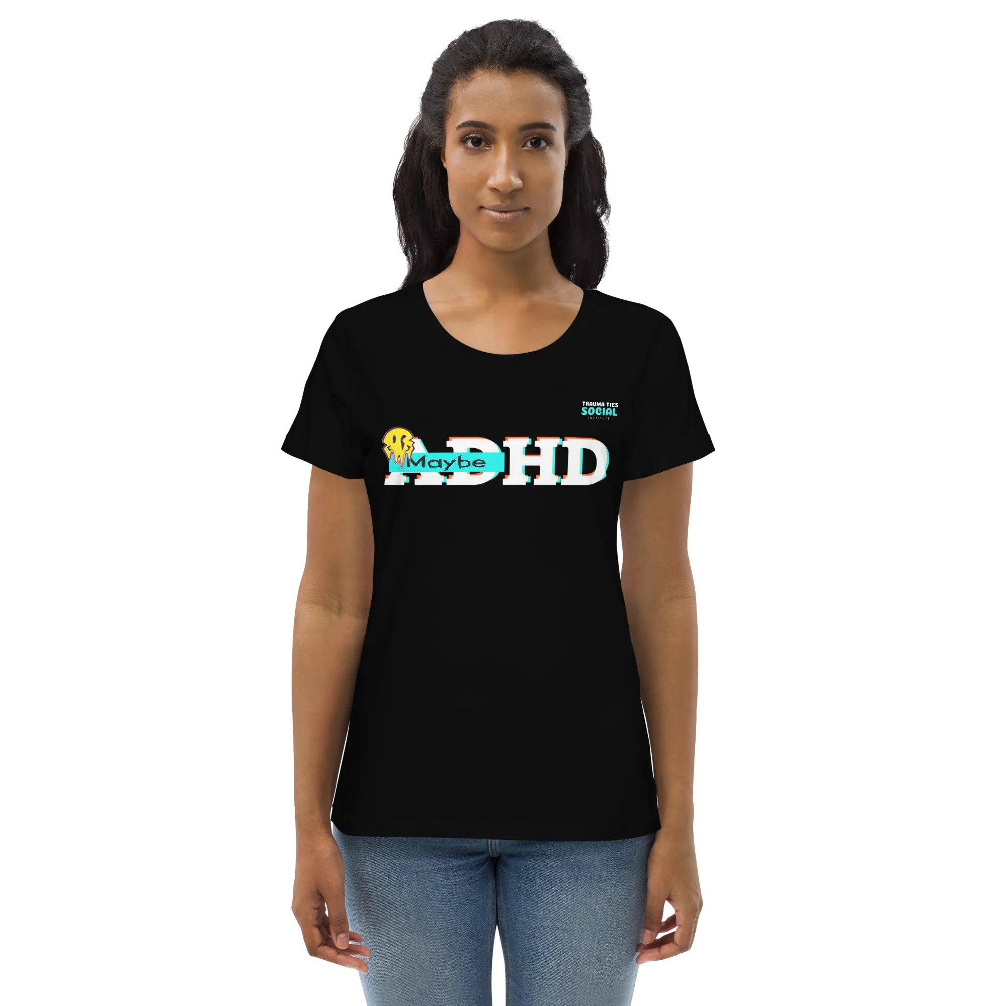 TTSI maybe HD Women's fitted eco tee