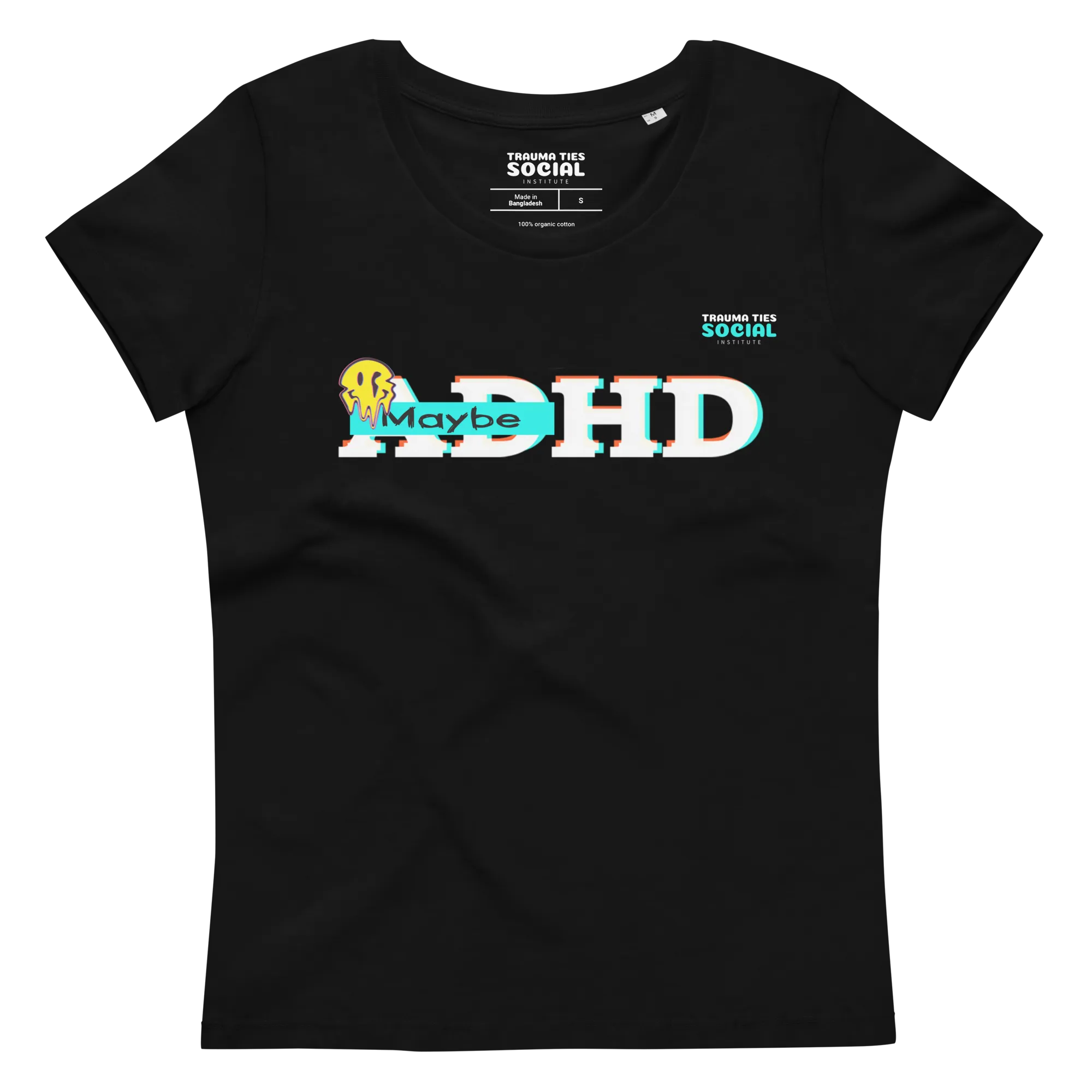 TTSI maybe HD Women's fitted eco tee