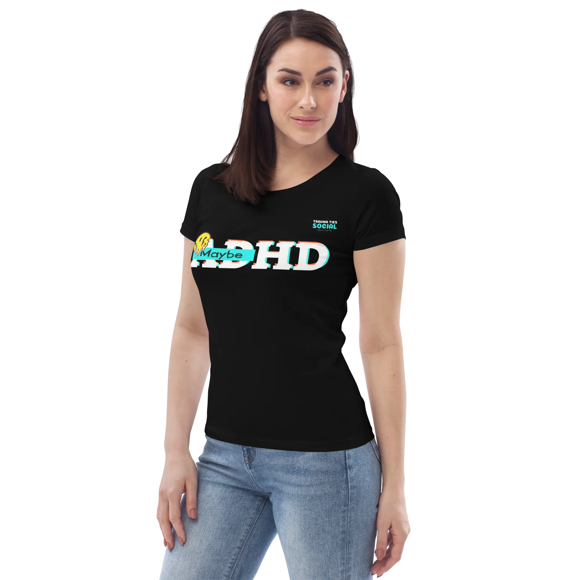 TTSI maybe HD Women's fitted eco tee
