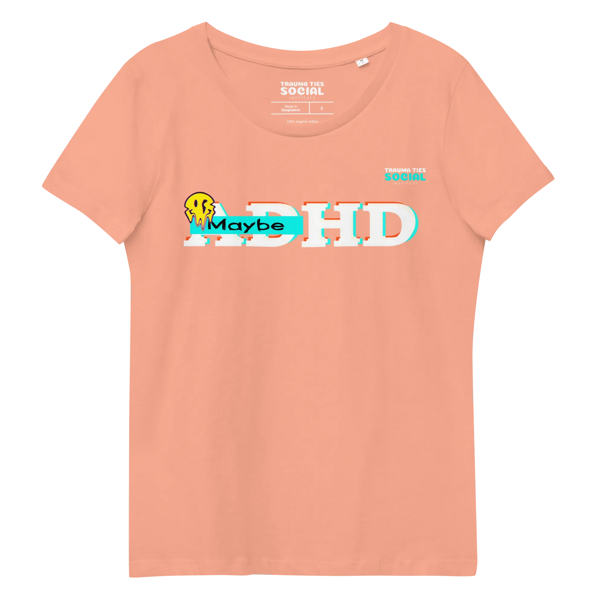 TTSI maybe HD Women's fitted eco tee