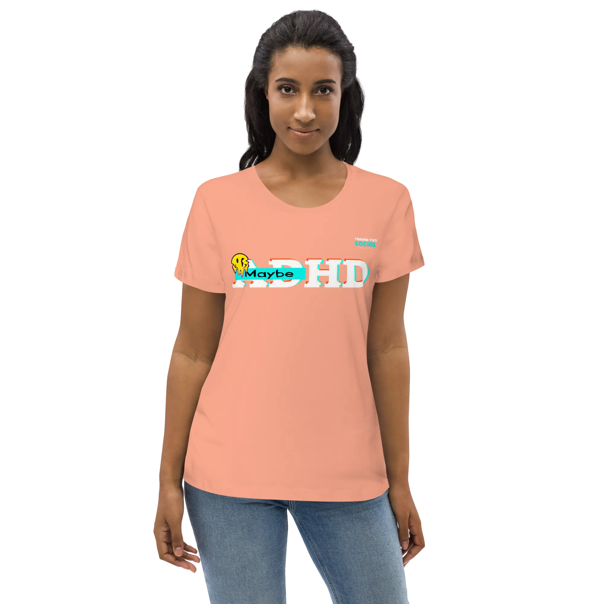 TTSI maybe HD Women's fitted eco tee