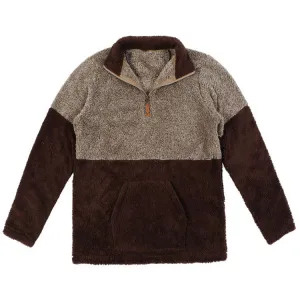 Two-Toned Kangaroo Pullover