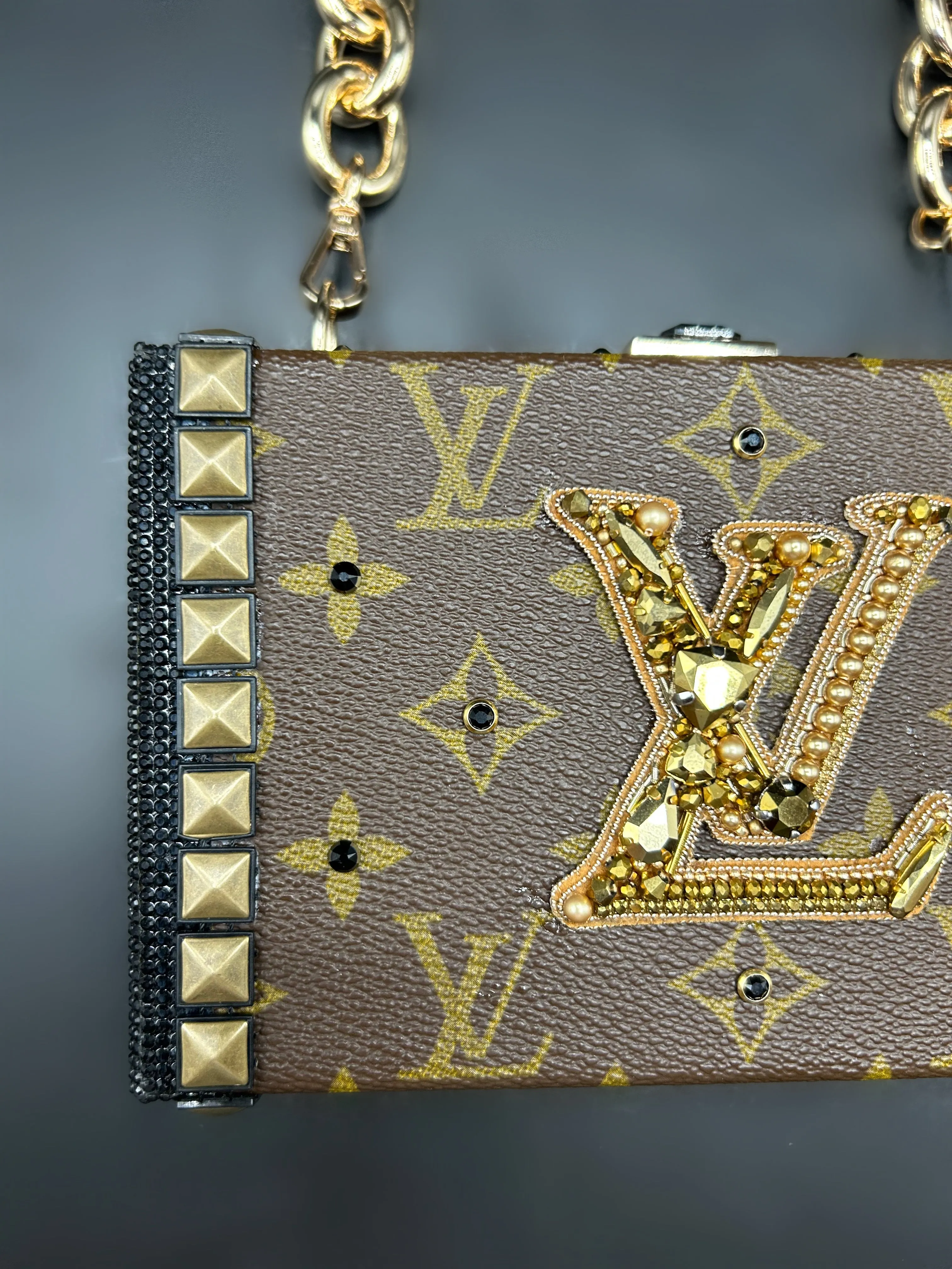 Upcycled Black and Gold
