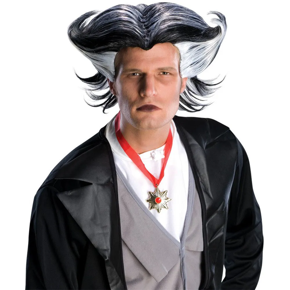 Urban Vampire Men's Deluxe Gothic Steampunk Character Costume Wig