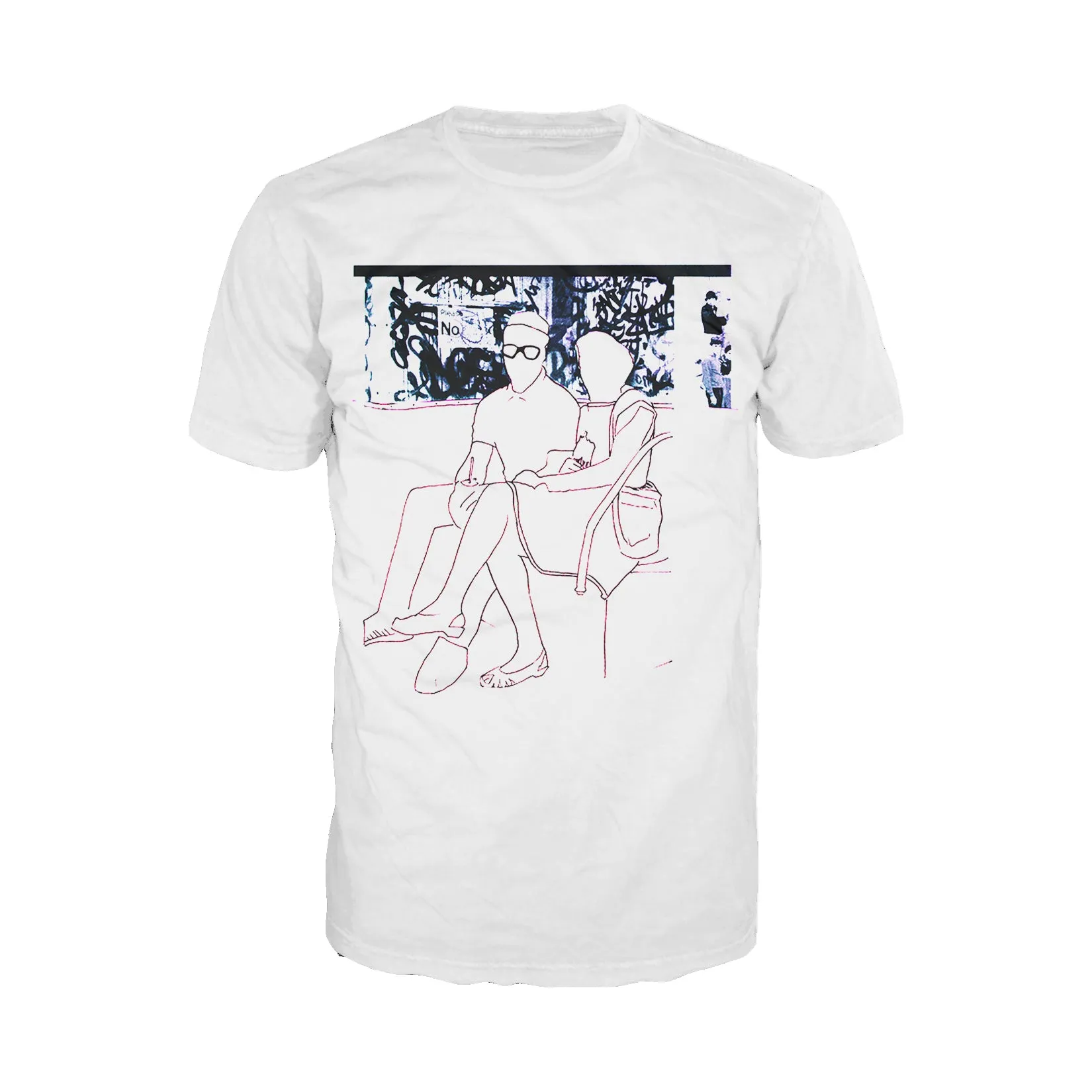 US Brand X Old's Kool Ghetto Love Official Men's T-Shirt (White)