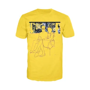 US Brand X Old's Kool Ghetto Love Official Men's T-Shirt (Yellow)