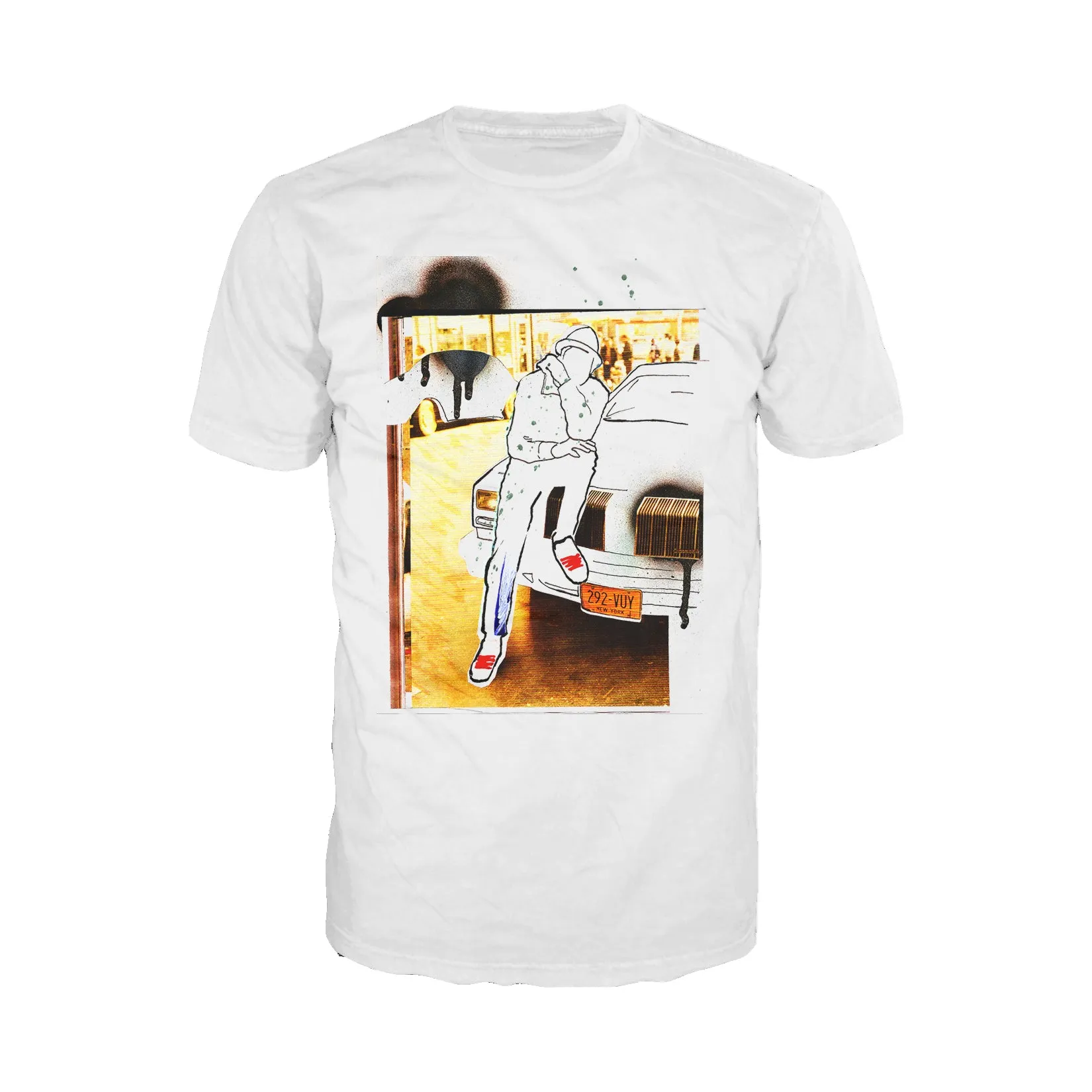 US Brand X Old's Kool Lean Official Men's T-Shirt (White)