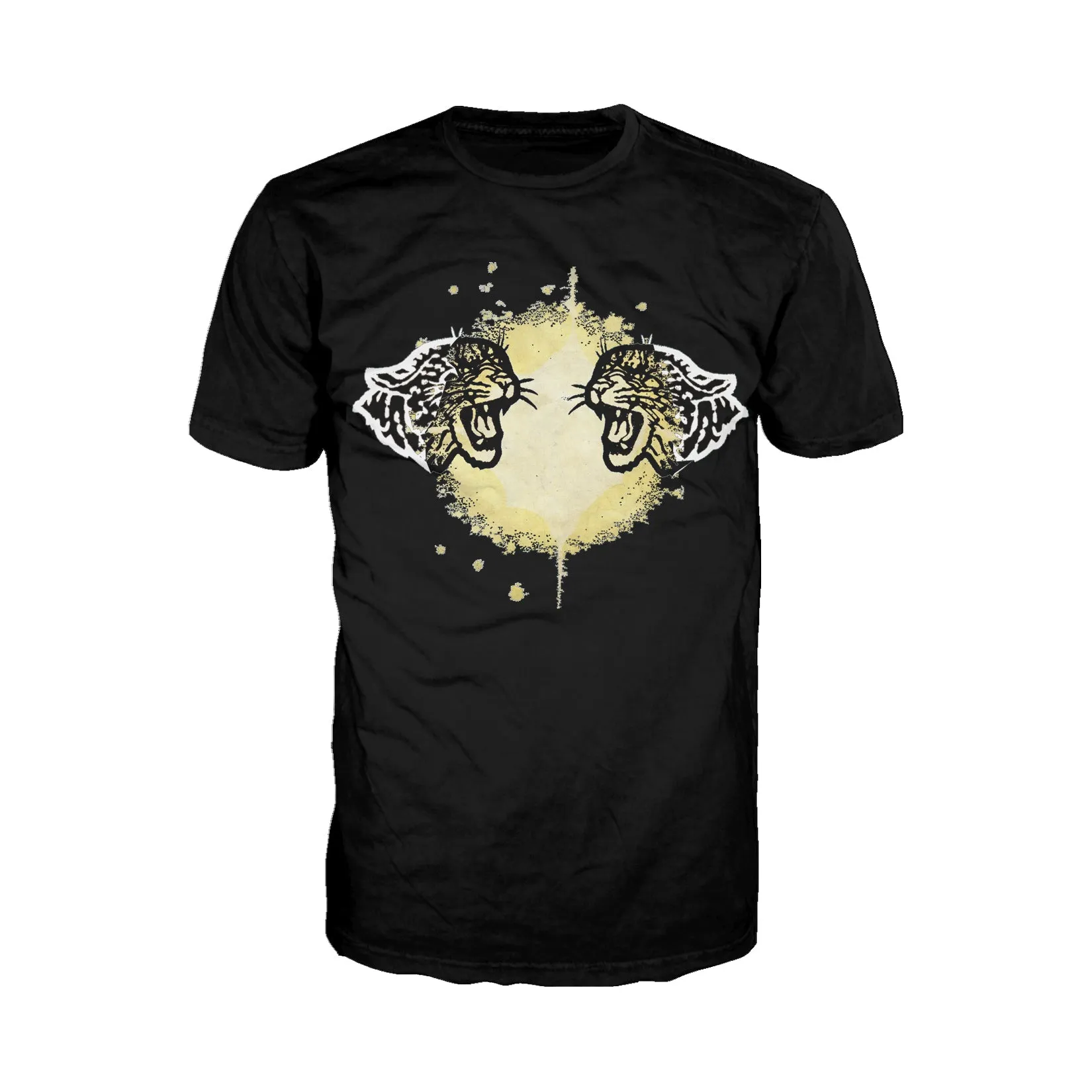 US Brand X Old's Kool Leopard Mirror Official Men's T-Shirt (Black)