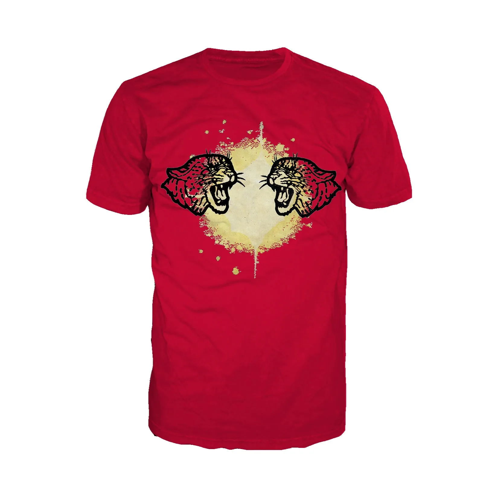 US Brand X Old's Kool Leopard Mirror Official Men's T-Shirt (Red)
