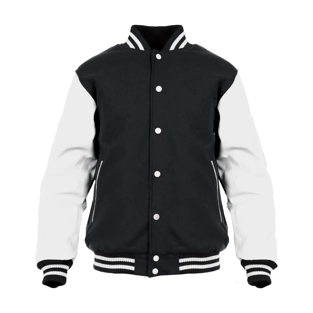 US Brand X Old's Kool Leopard Mirror Official Men's Varsity jacket (Black)