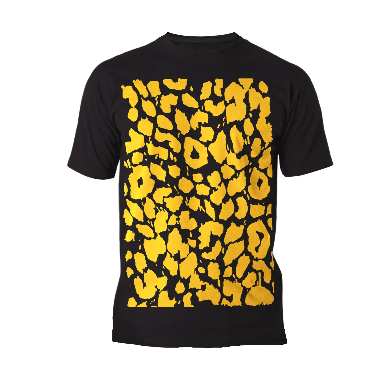 US Brand X Old's Kool Leopard Print Official Men's T-Shirt (Black)