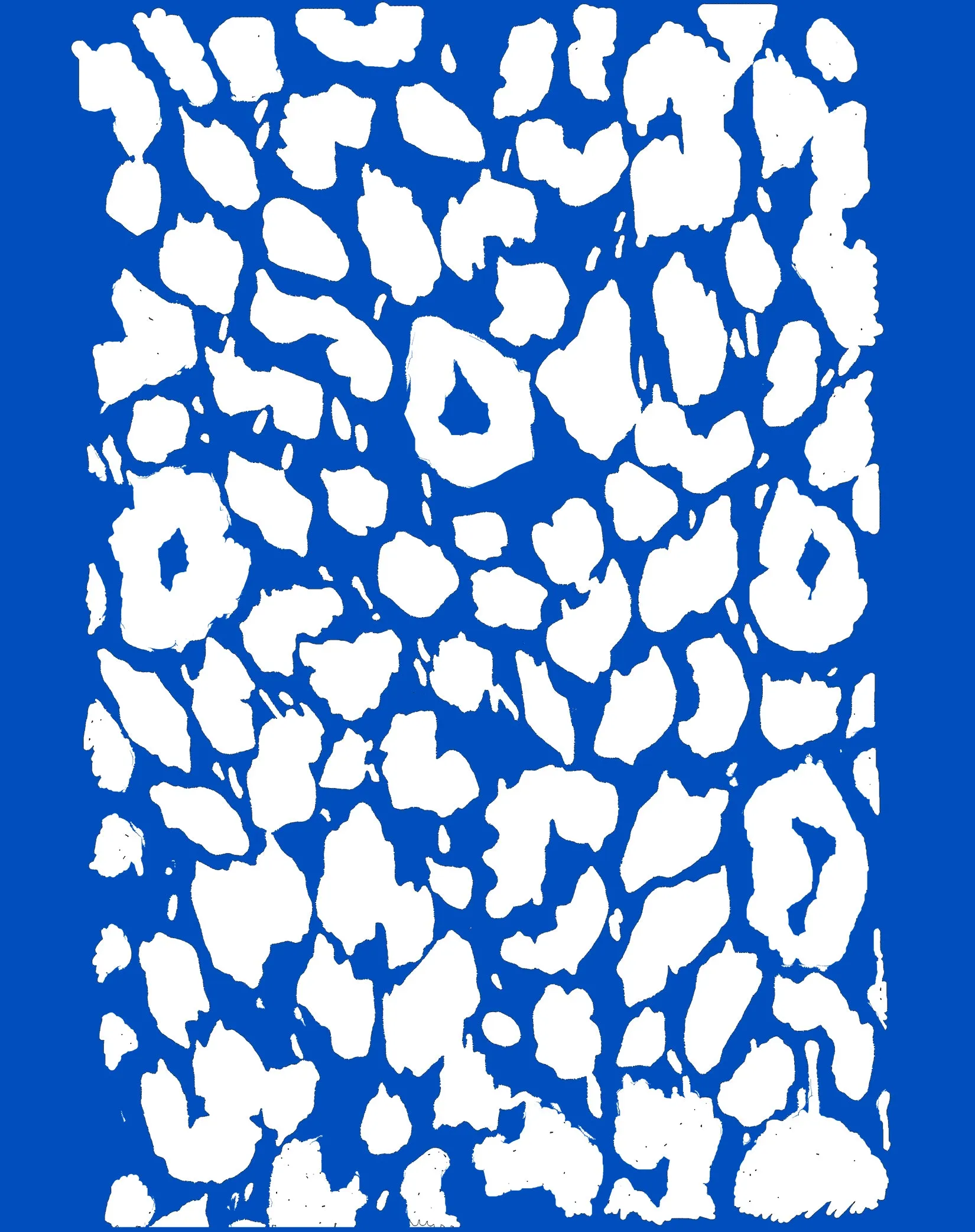 US Brand X Old's Kool Leopard Print Official Men's T-Shirt (Blue)