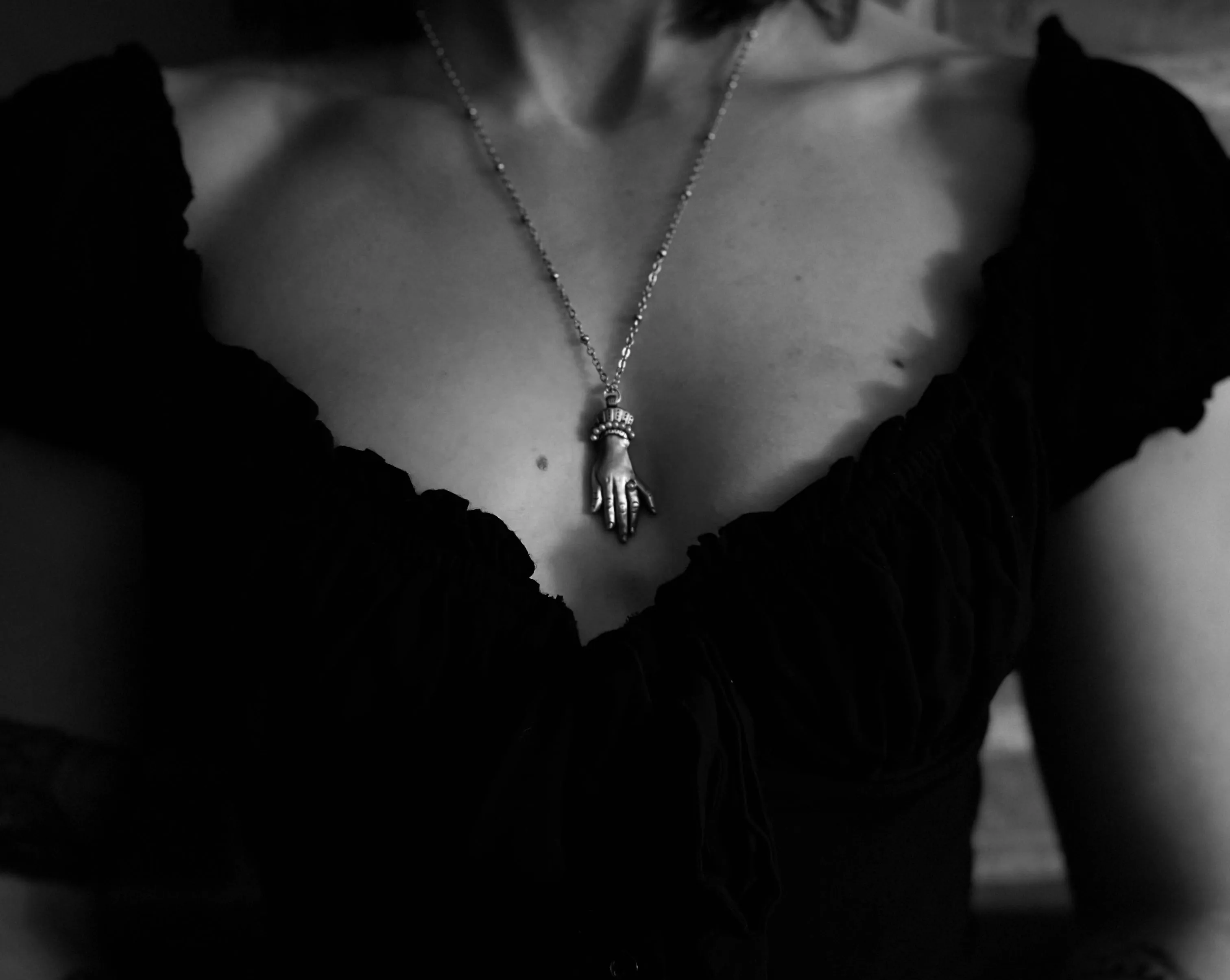 Victorian Hand necklace