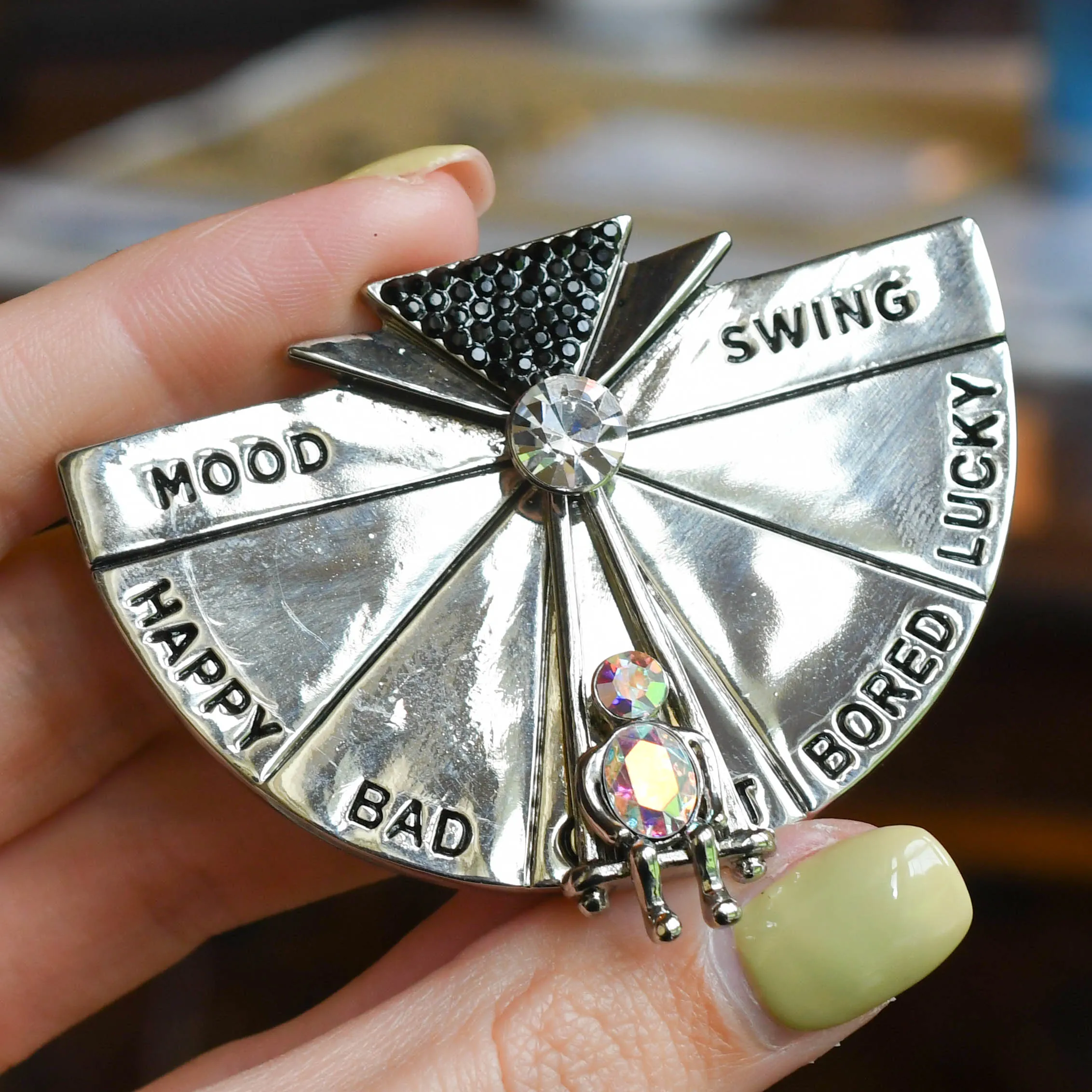 Vintage Butler & Wilson "Mood Swing" Brooch