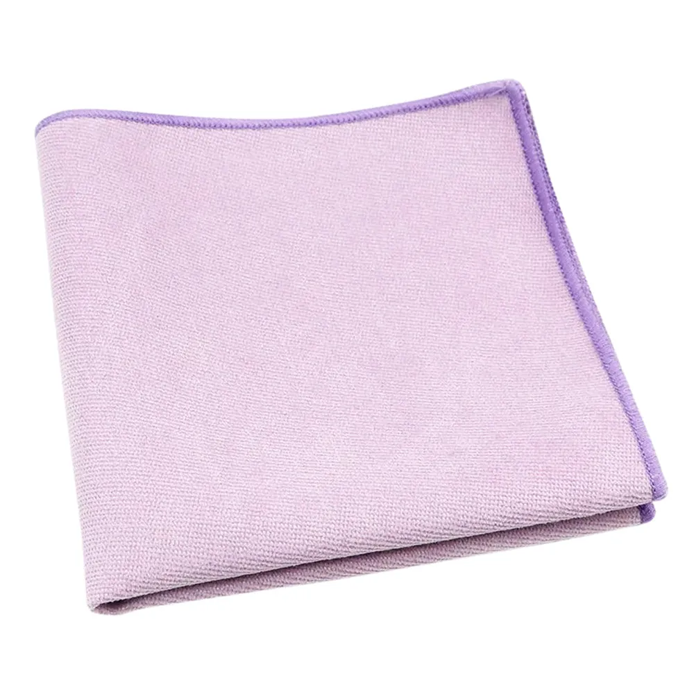 Viola Soft Purple Cotton Blend Tie and Pocket Square Set
