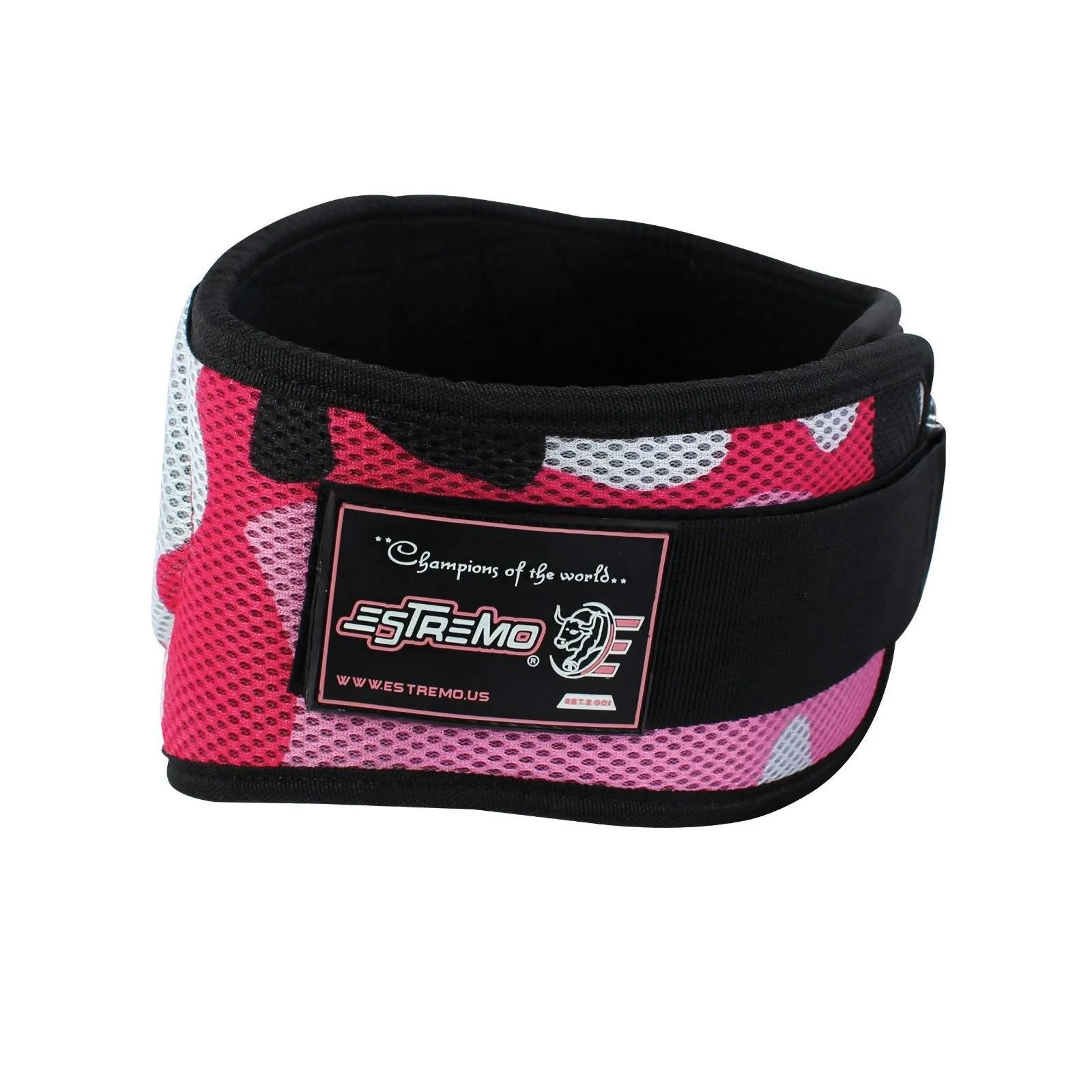 Weightlifting Belt 6" Neoprene - Pink Camo