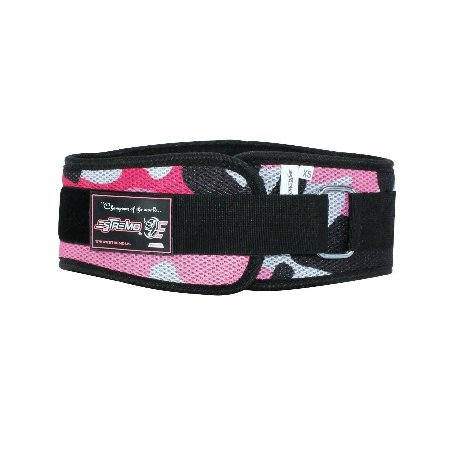 Weightlifting Belt 6" Neoprene - Pink Camo