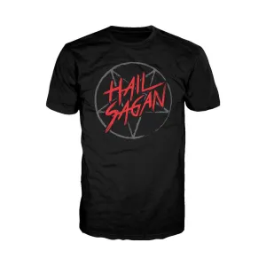Weird Science Hail Sagan Official Men's T-shirt (Black)