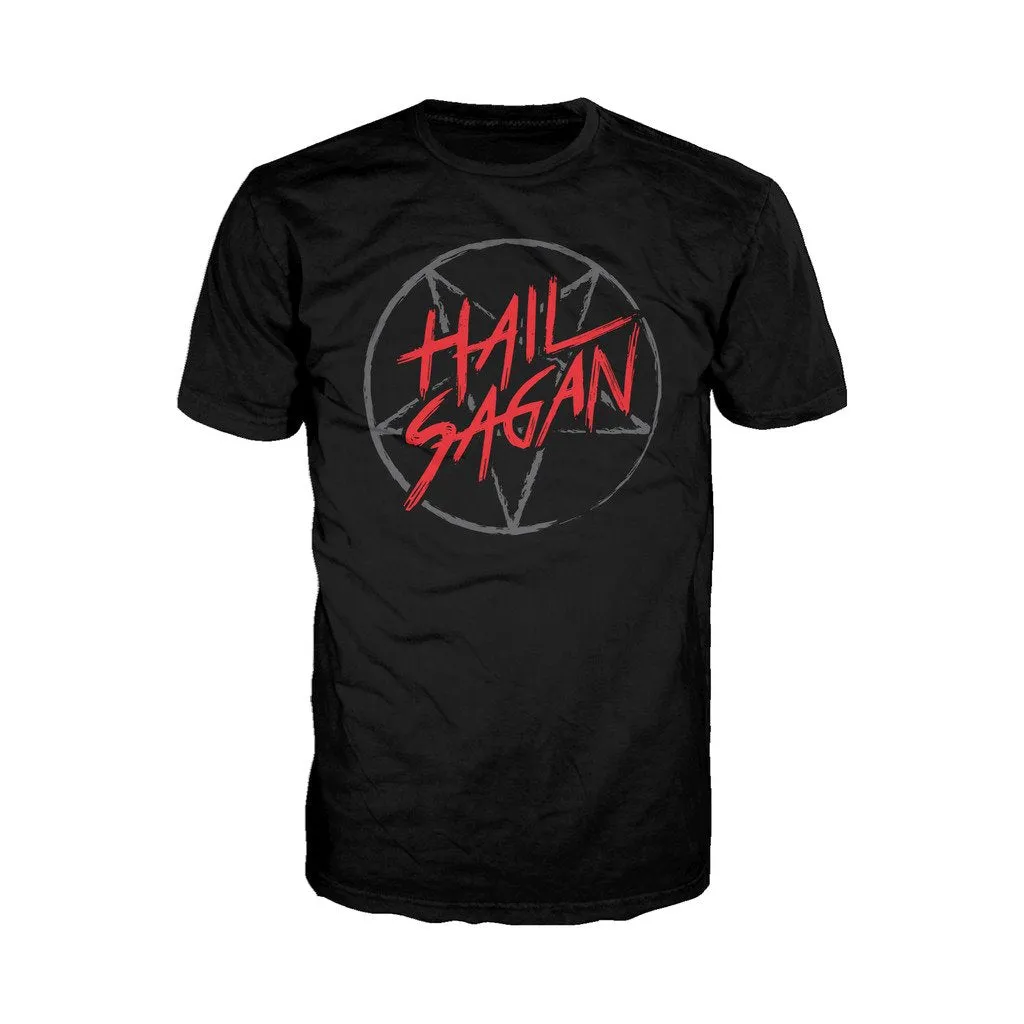 Weird Science Hail Sagan Official Men's T-shirt (Black)