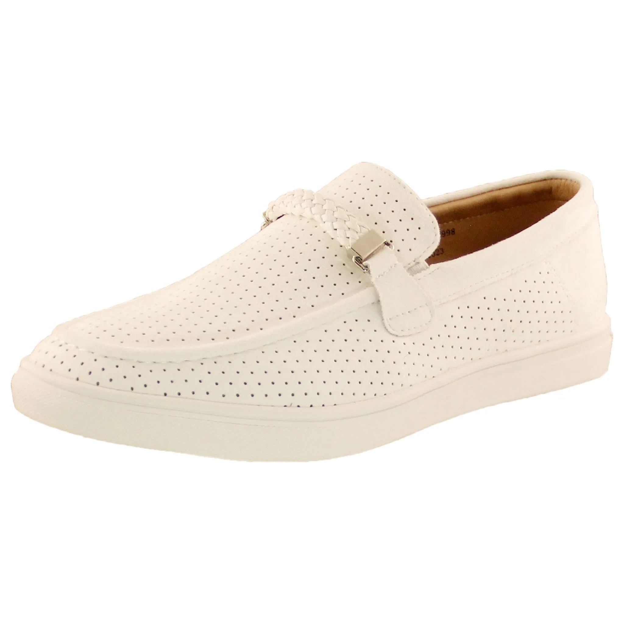 White Casual Brooklyn Slip On