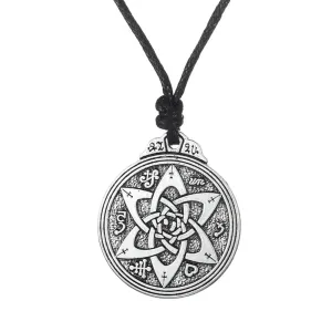 Wiccan Pentacle Star Flower of Life