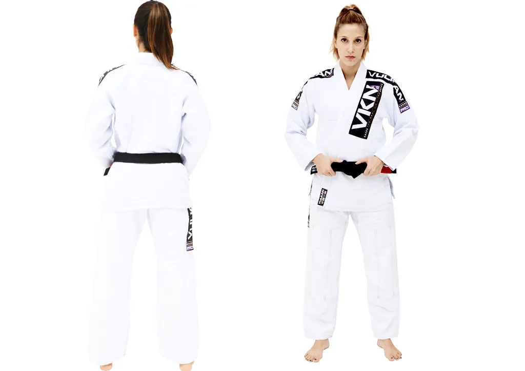 Women's VKN PRO SW Jiu Jitsu GI White/Purple