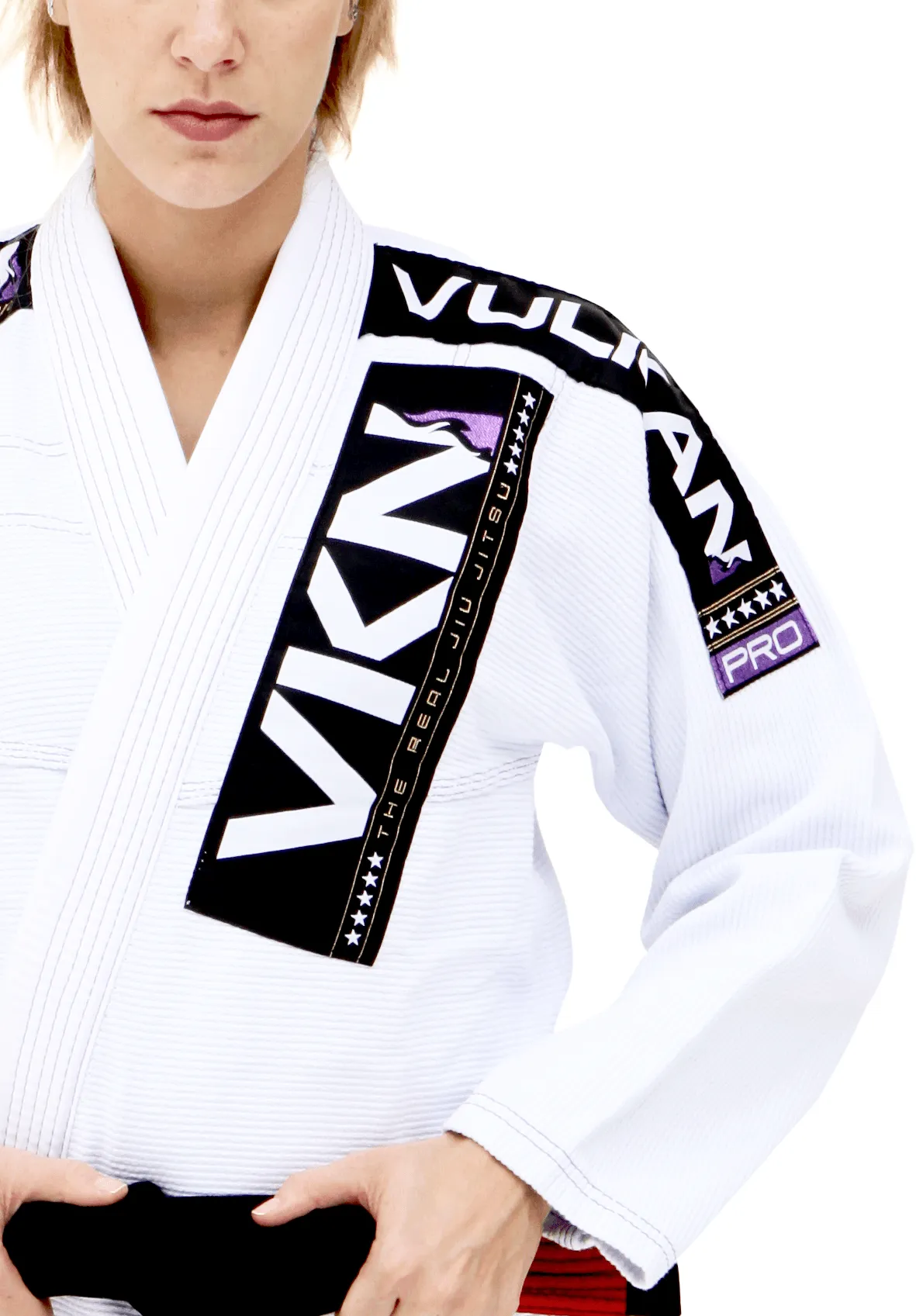 Women's VKN PRO SW Jiu Jitsu GI White/Purple
