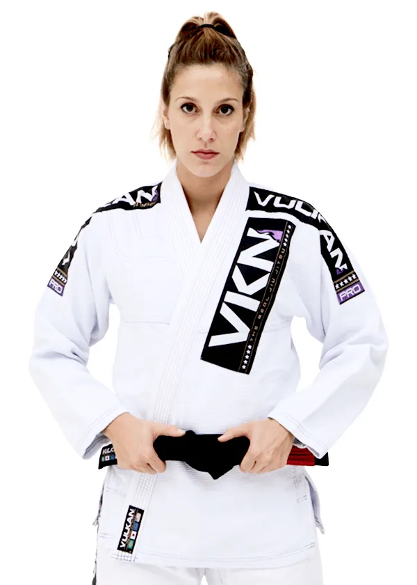 Women's VKN PRO SW Jiu Jitsu GI White/Purple