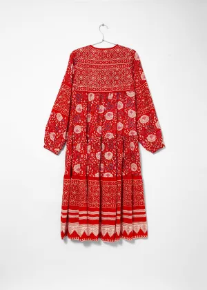 Yamini Booj Dress - Poppy