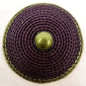 Yetholm Shield Celtic Brooch - Damson