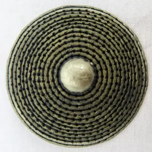 Yetholm Shield Celtic Brooch - Metallic Gold
