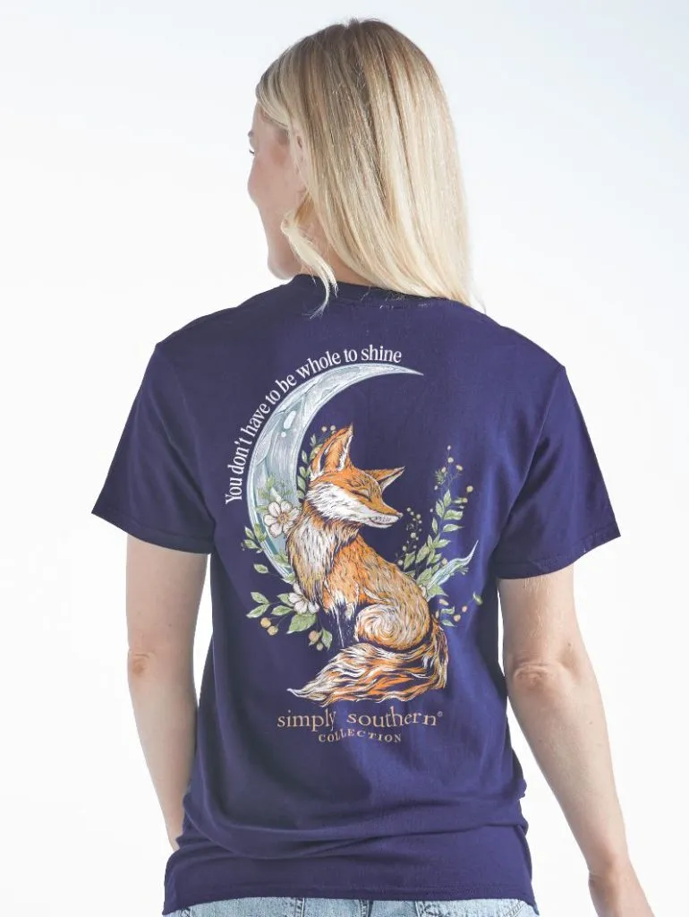 'You Don't Have To Be Whole To Shine' Short Sleeve Tee by Simply Southern