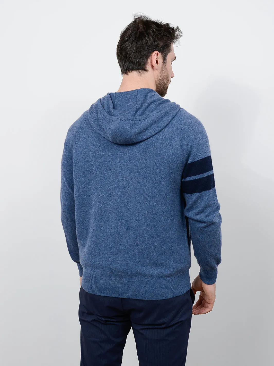 Zuma Men's Cashmere Zip Hoodie