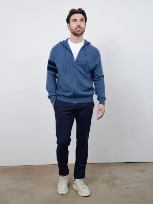 Zuma Men's Cashmere Zip Hoodie